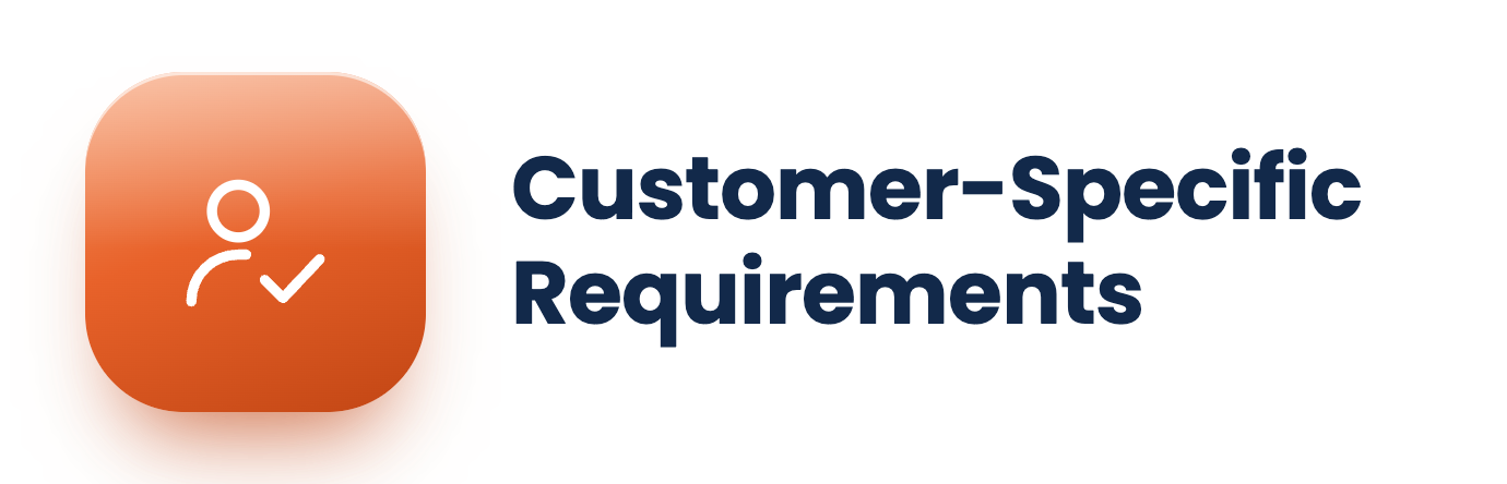 customer-specific-requirements